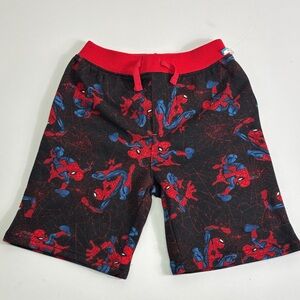 Marvel Spider-Man Black, Red & Blue Boys' Knit Shorts